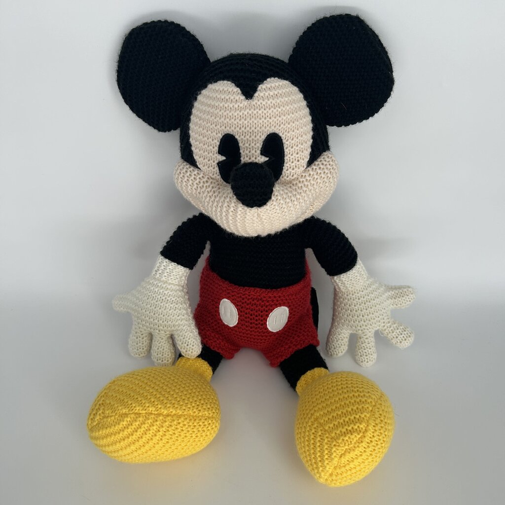 Knit Mickey Mouse Pkush