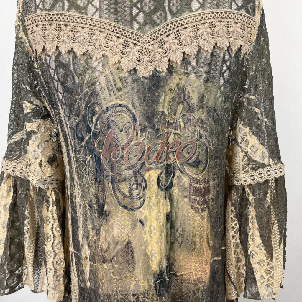 Origami Lace Cardigan