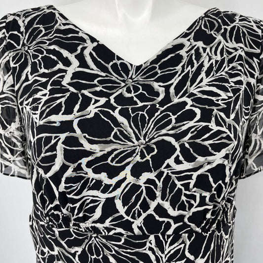 Talbots Silk Maxi Dress