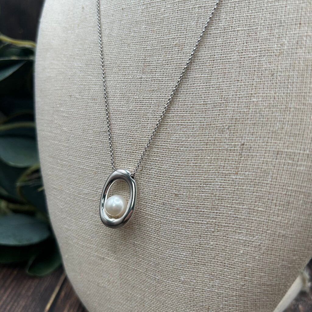 Nomination Italy Sterling & Pearl Necklace