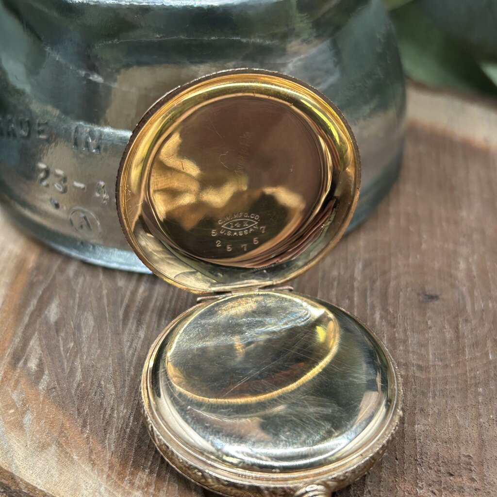Antique American Waltham 14k Pocket Watch