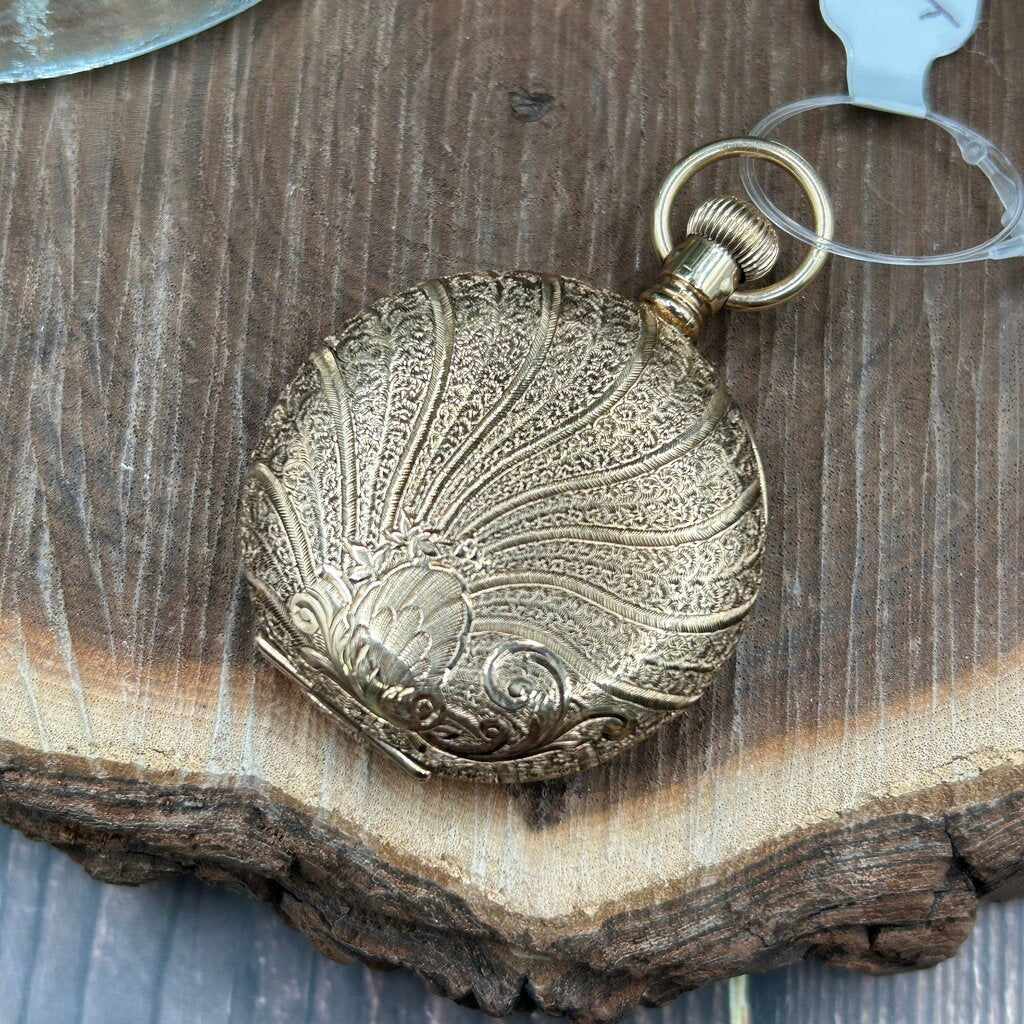 Antique American Waltham 14k Pocket Watch