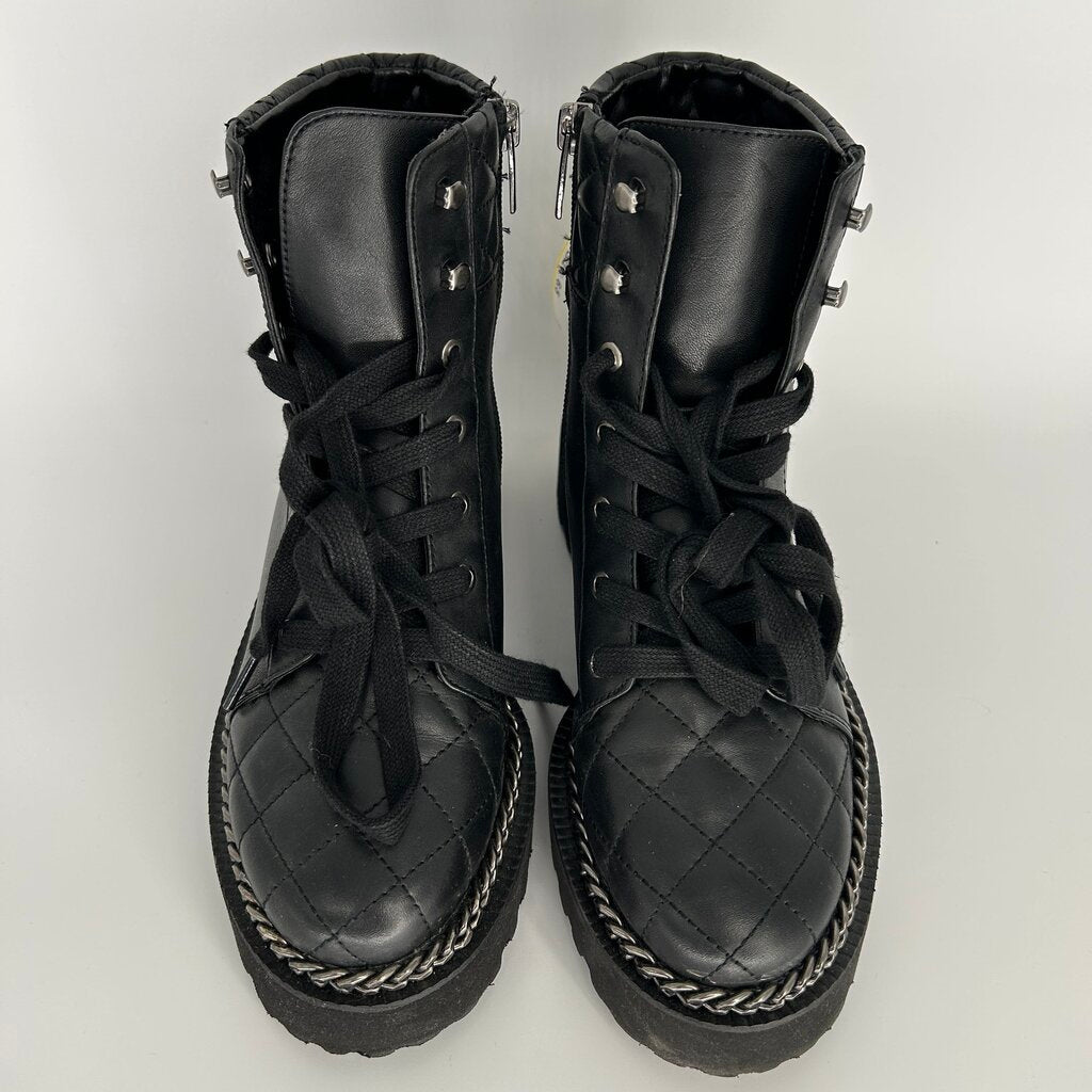 Vince Camuto Quilted Combat Boots