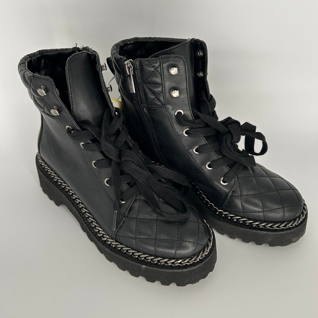Vince Camuto Quilted Combat Boots