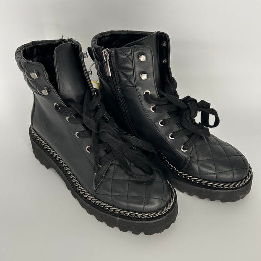 Vince Camuto Quilted Combat Boots