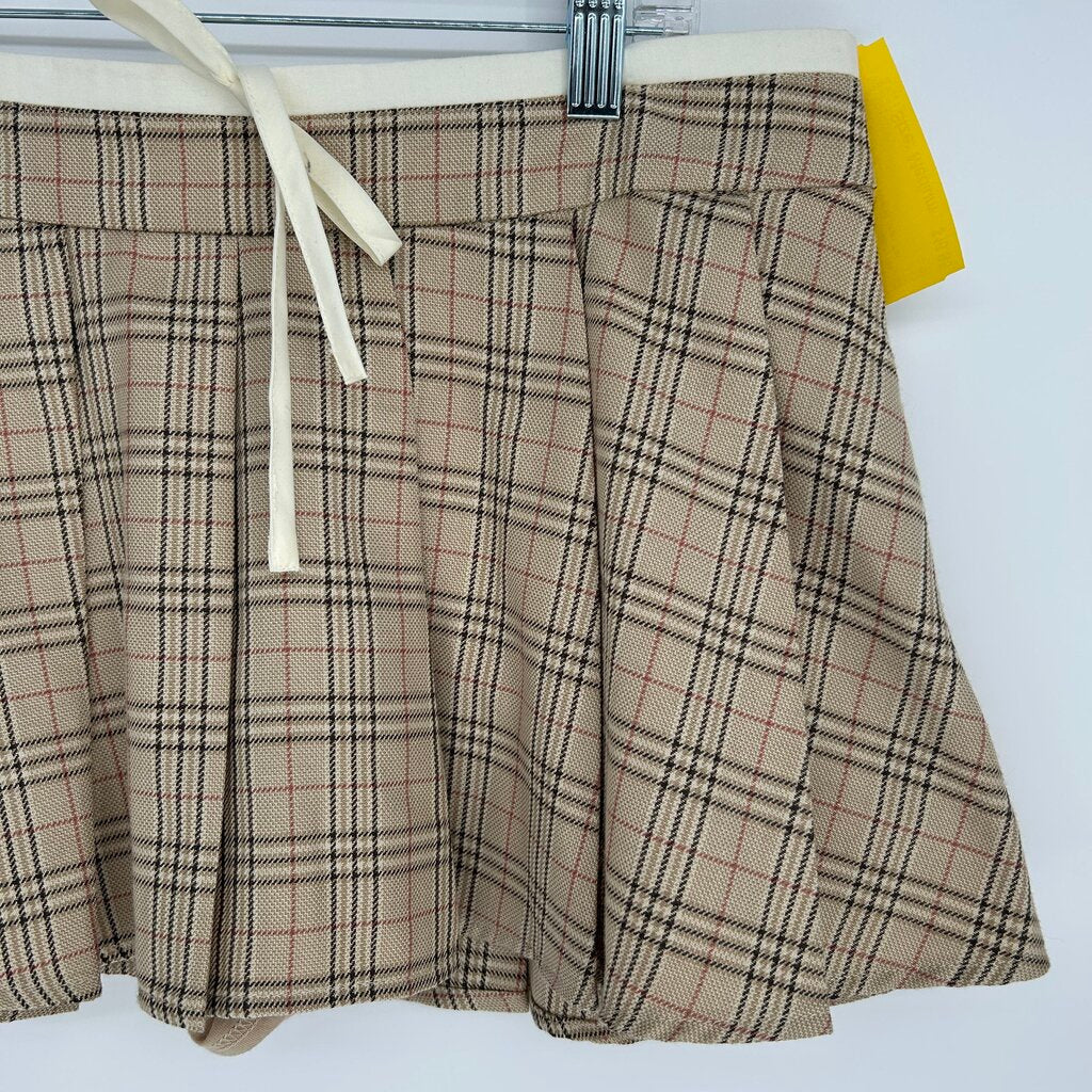 Celebrity Pink Pleated Skort