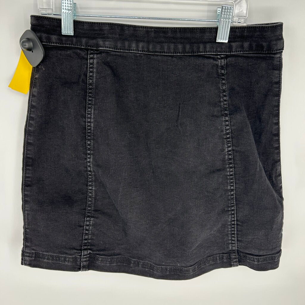 Free People Denim Mini Skirt
