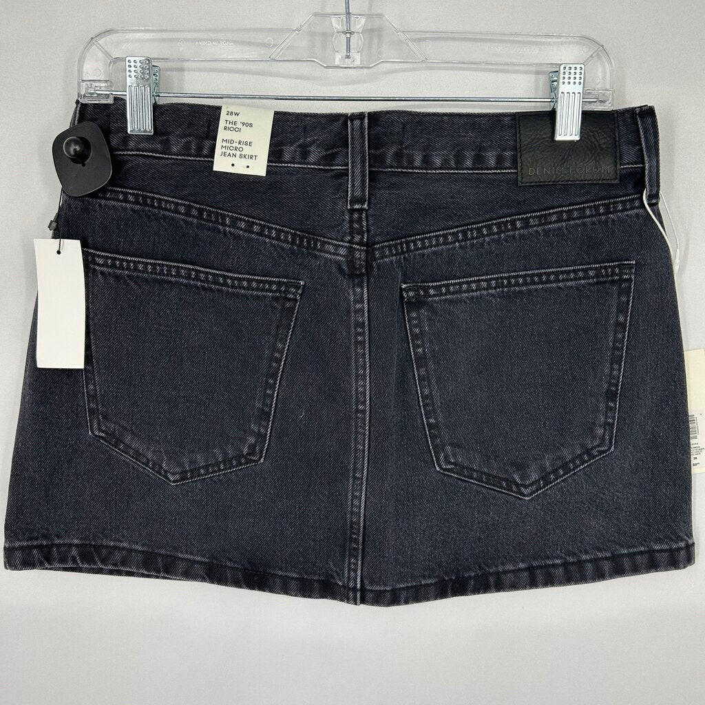 Denim Forum Skirt