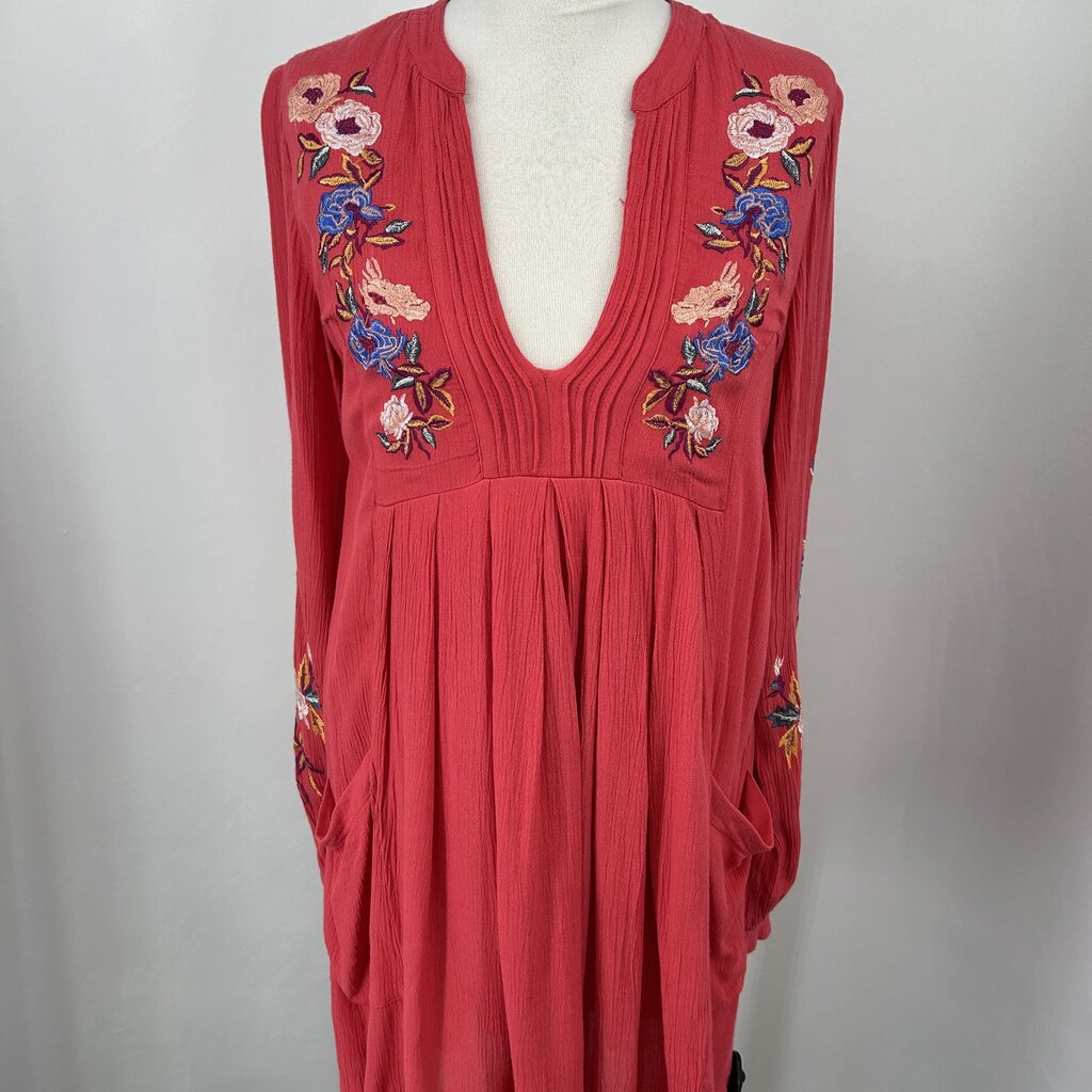 Free People L/s Gauze Dress