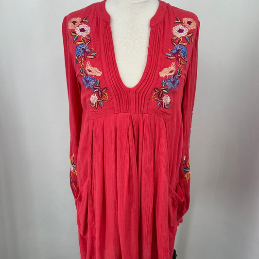 Free People L/s Gauze Dress