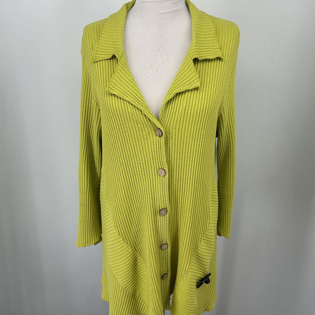Fenini L/s Ribbed Cardigan