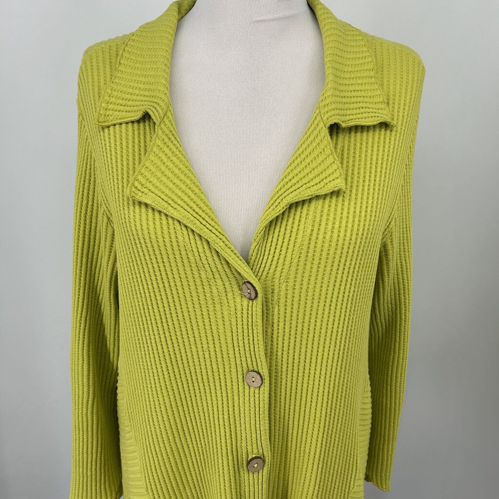 Fenini L/s Ribbed Cardigan