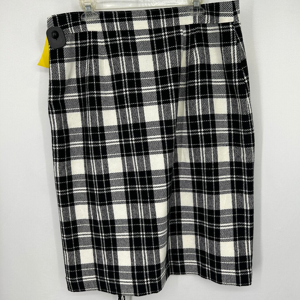 Talbots Plaid Pencil Skirt