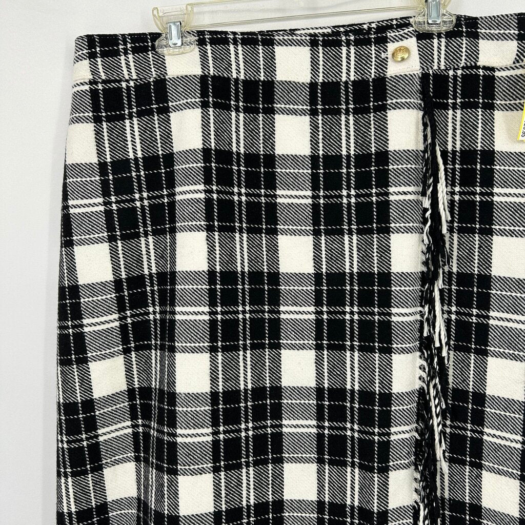 Talbots Plaid Pencil Skirt