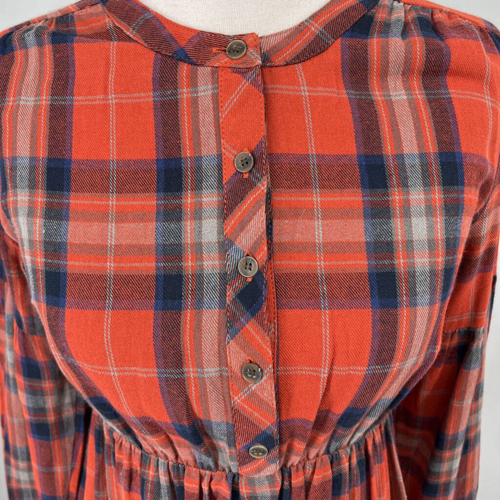 Mystree L/s Plaid Dress