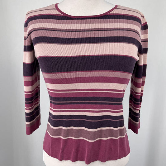 Petite Sophisticate Striped Shirt