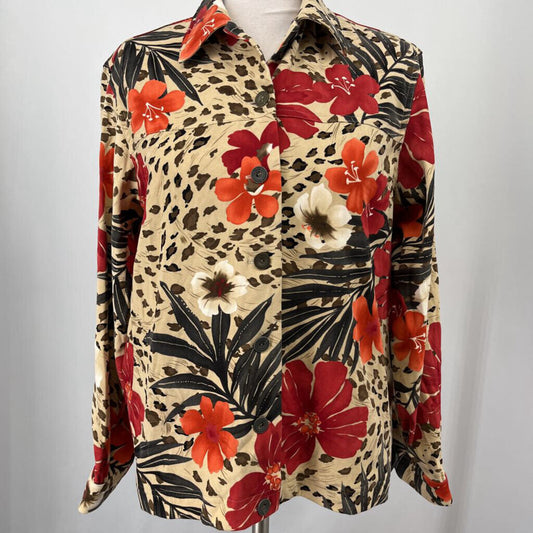 Alfred Dunner Floral Jacket