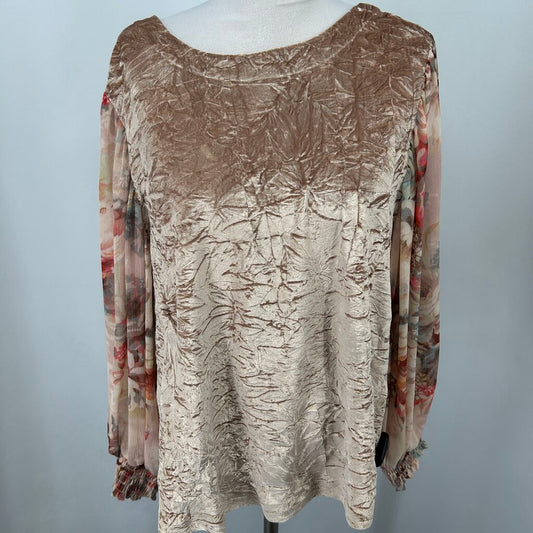 Meadow Rue Floral Sleeve Shirt