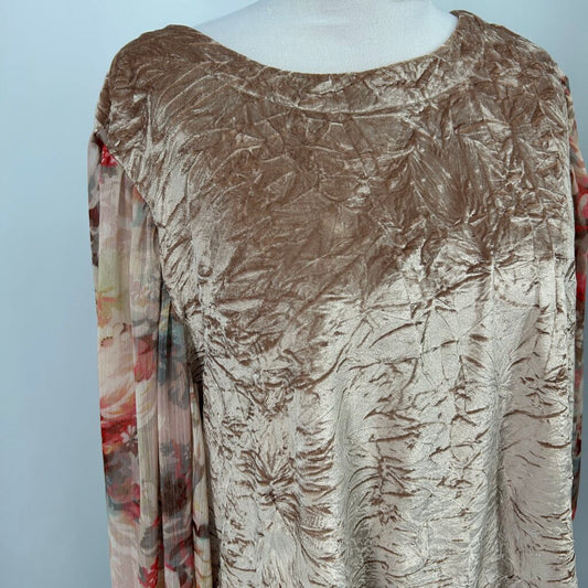 Meadow Rue Floral Sleeve Shirt