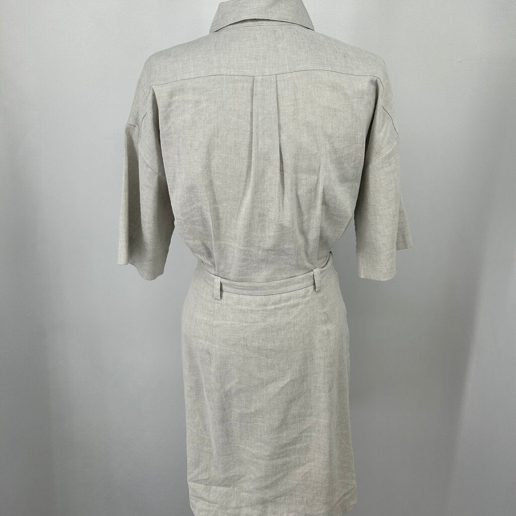 Theory S/s Belted Dress
