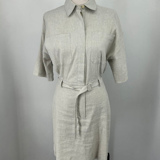 Theory S/s Belted Dress