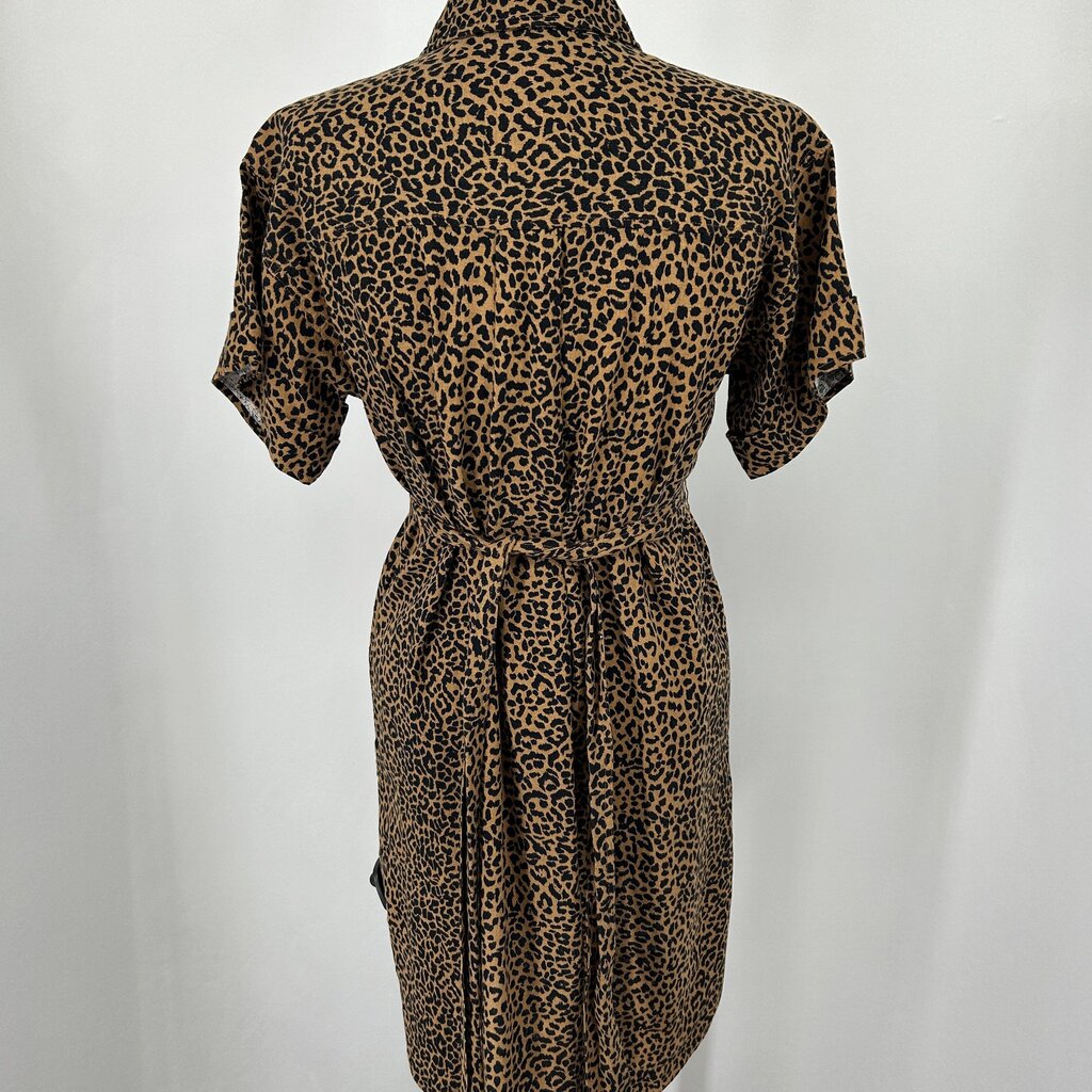 J Crew S/s Animal Print Dress