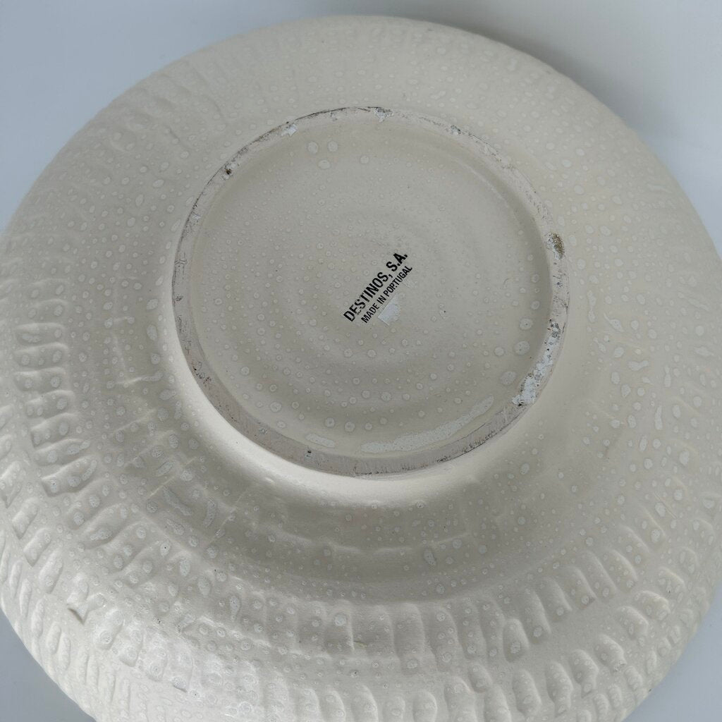 Grooved Ceramic Bowl