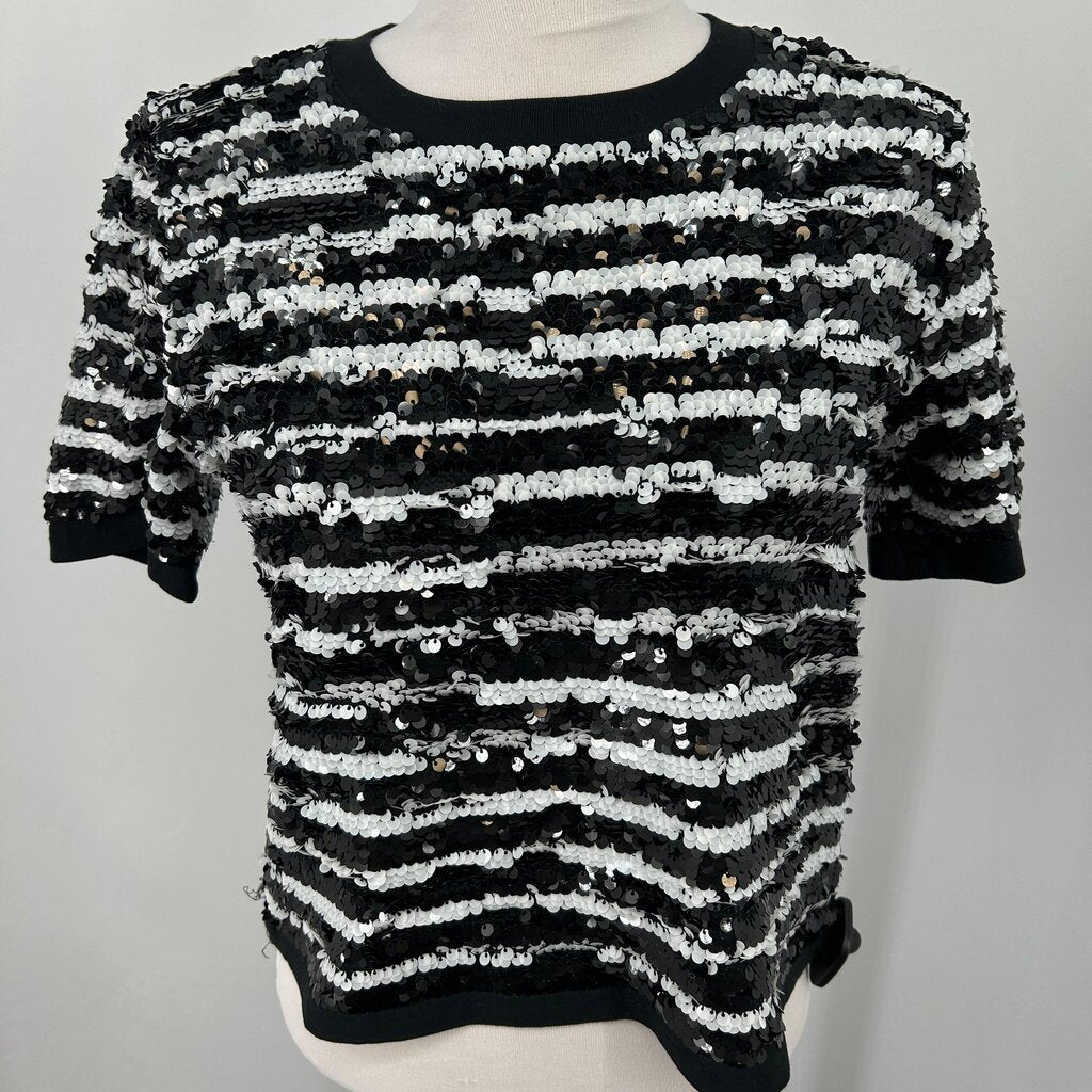 J. Crew S/s Sequened Shirt