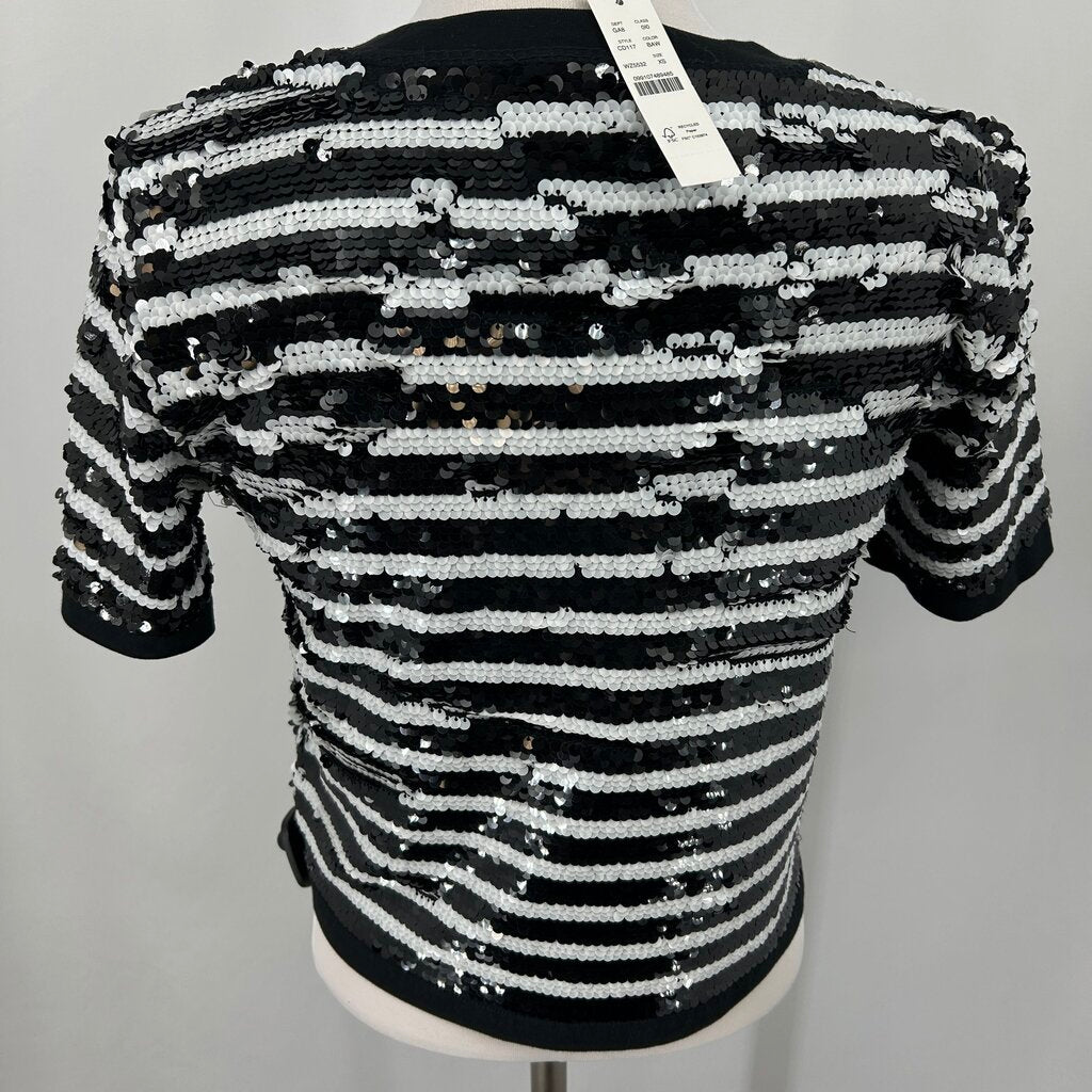 J. Crew S/s Sequened Shirt