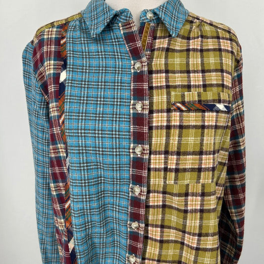Tru Luxe Jeans Plaid Shirt