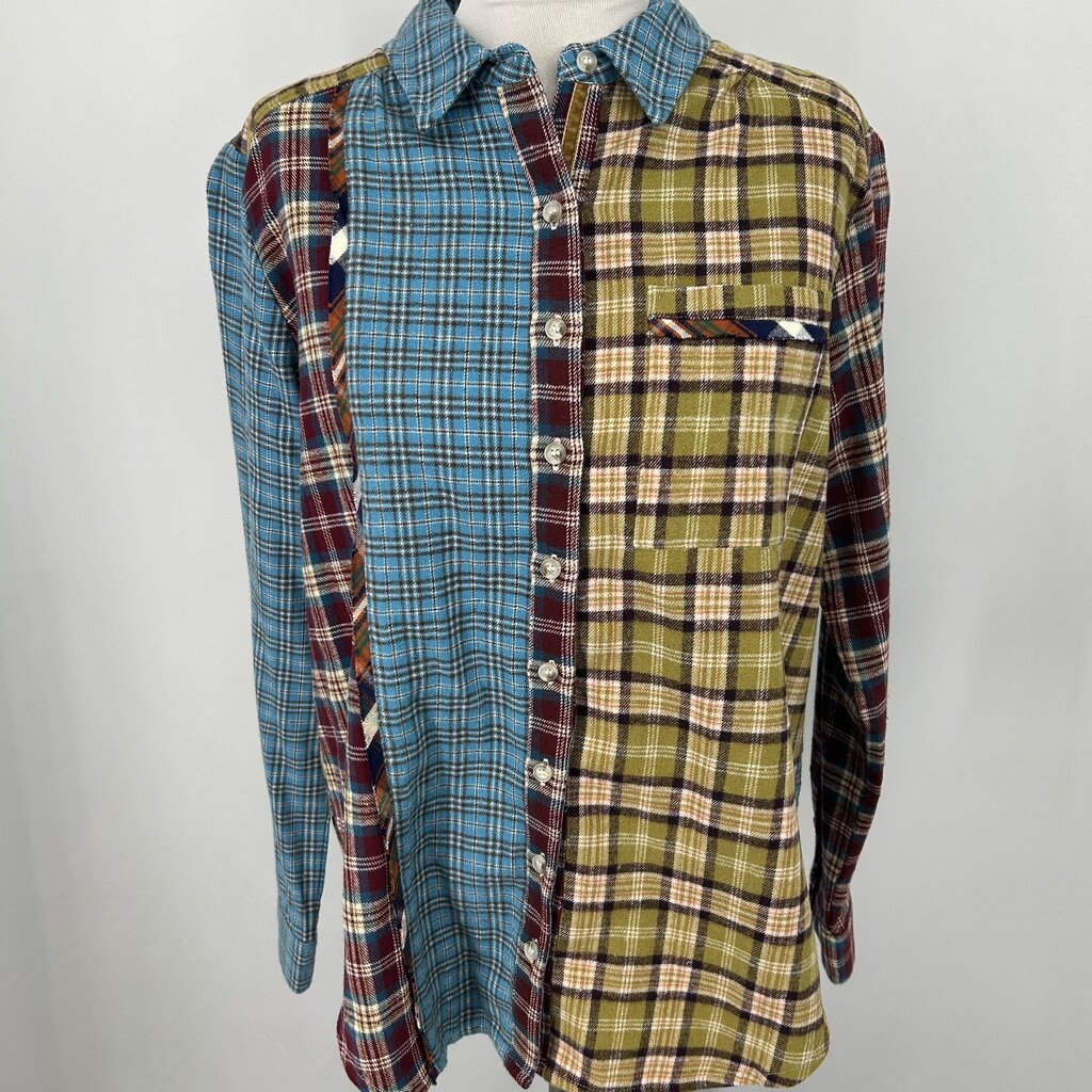 Tru Luxe Jeans Plaid Shirt
