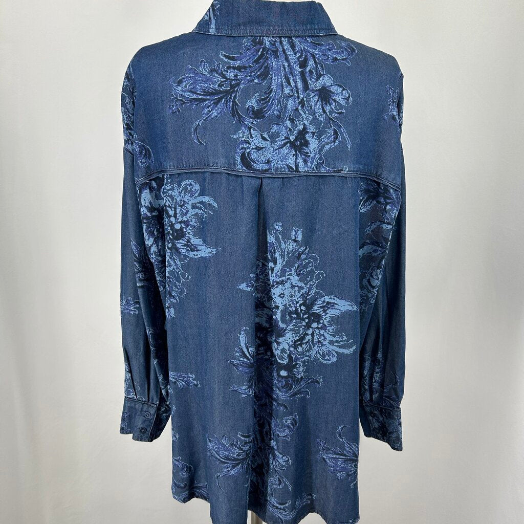 Tribal Jeans L/s Floral Shirt