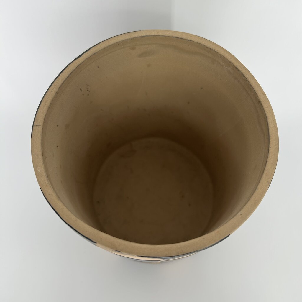 Ceramic Checkered Utensil Crock