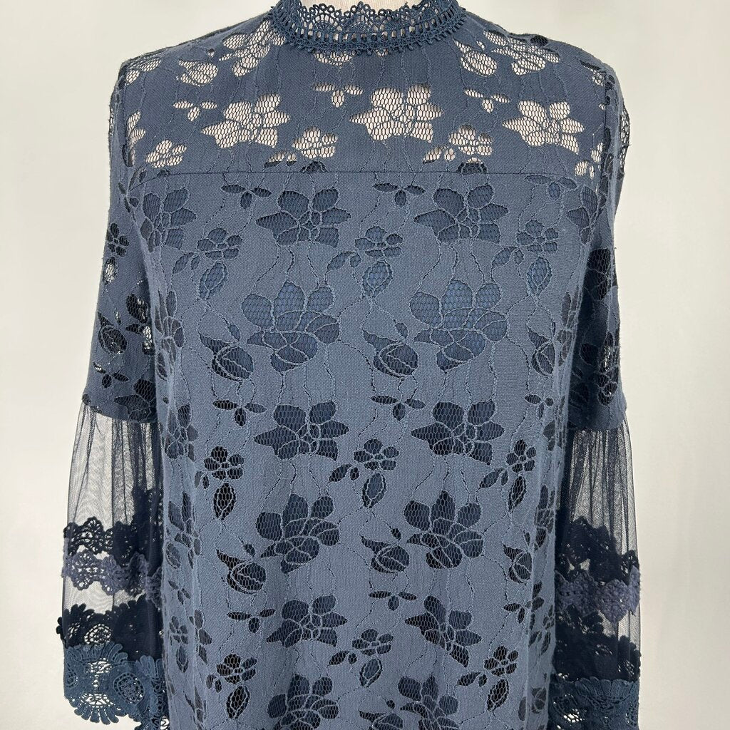 Entro L/s Floral Lace Dress