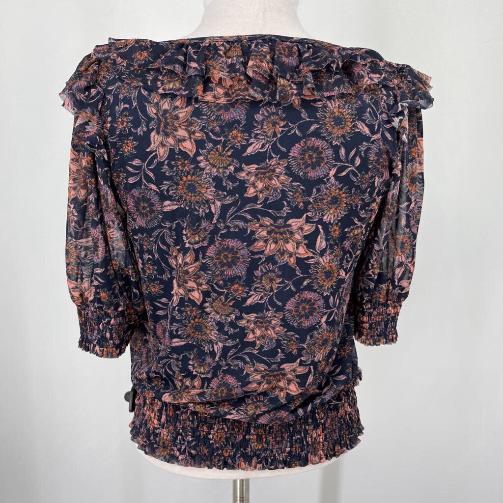 Evereve S/s Floral Shirt