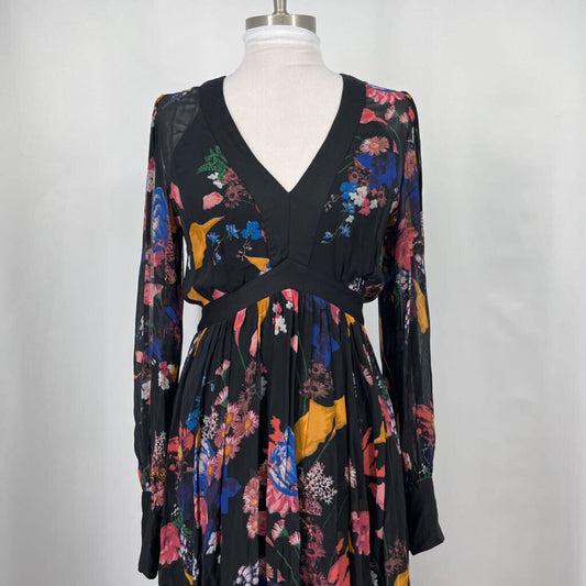 Maeve L/s Floral Maxi Dress