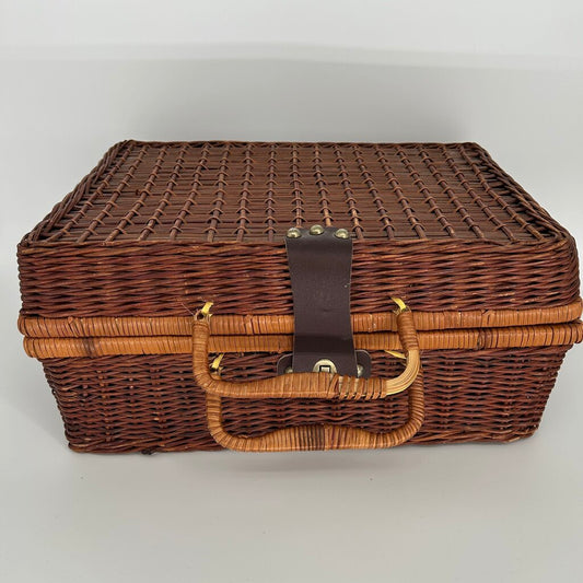 Woven Picnic Basket