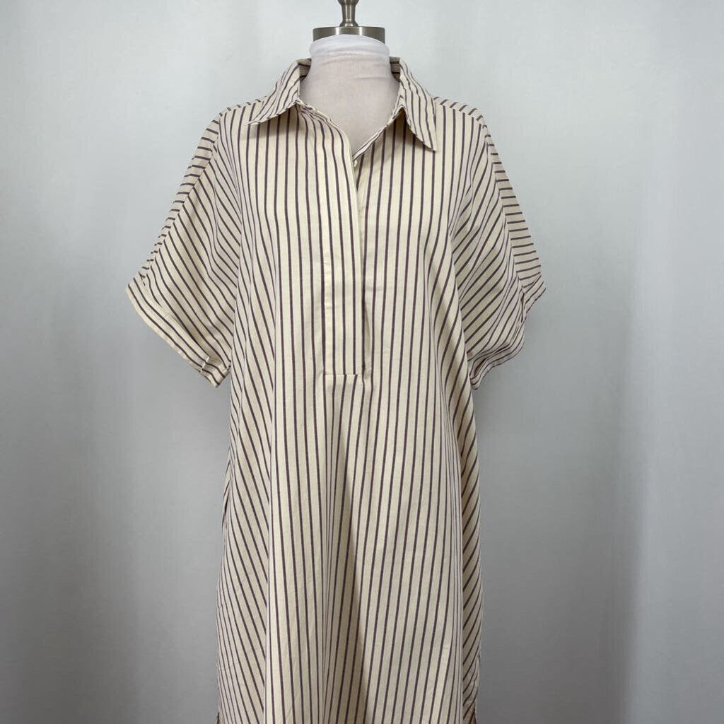 Torrid S/s Striped Shirt Dress