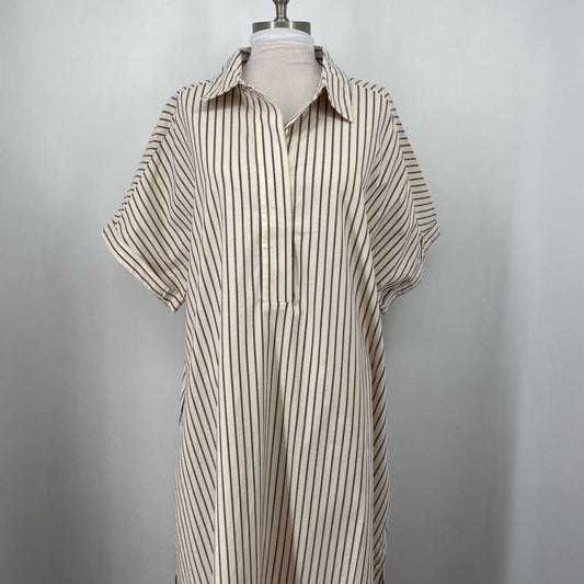 Torrid S/s Striped Shirt Dress