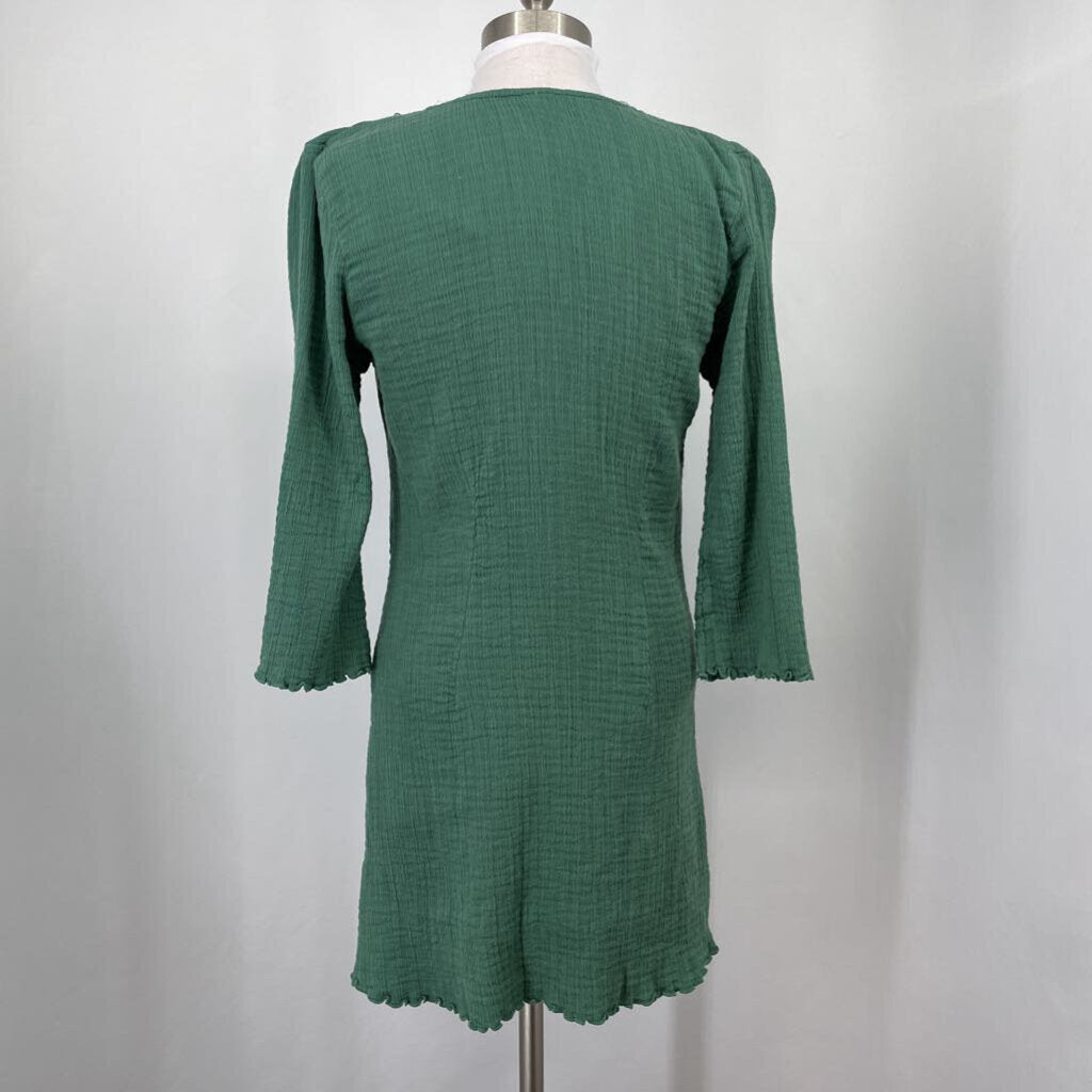 Free People L/s Gauze Dress