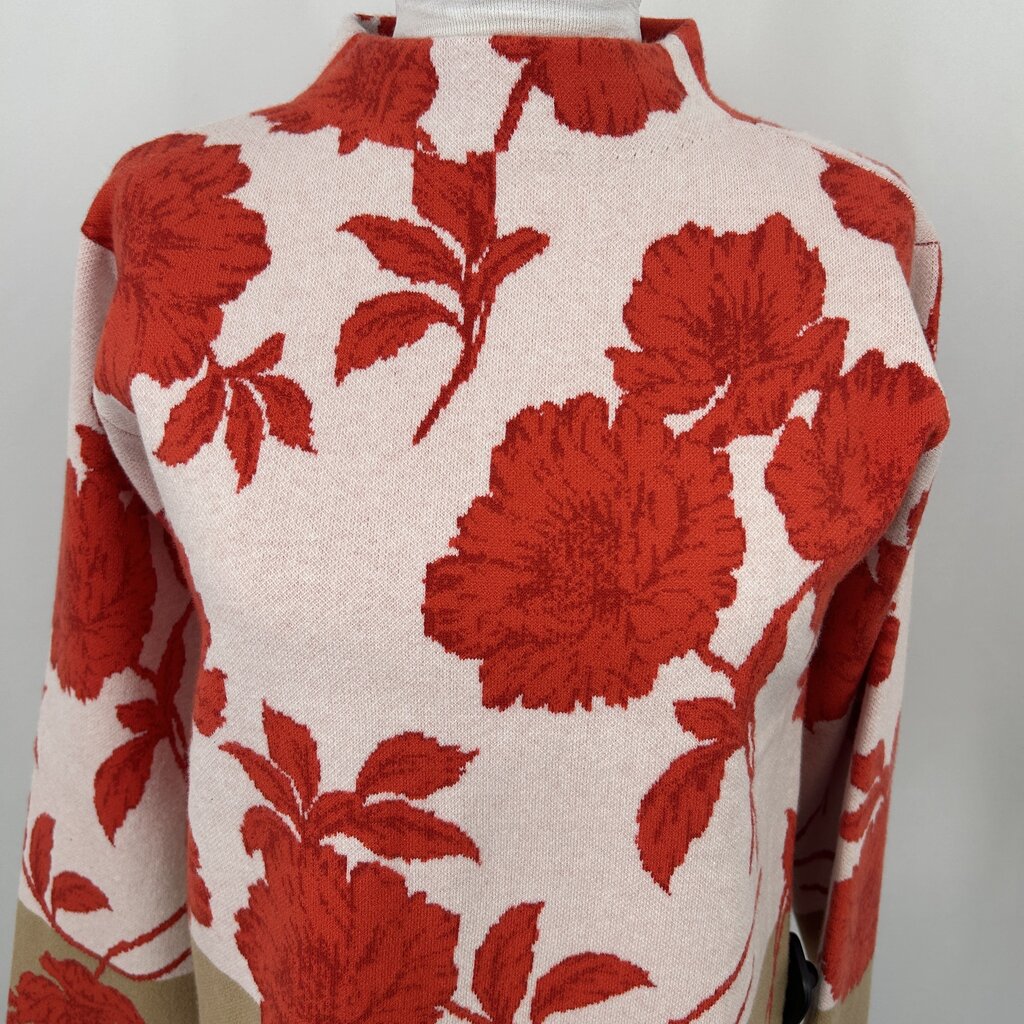 Ann Taylor L/s Floral Sweater