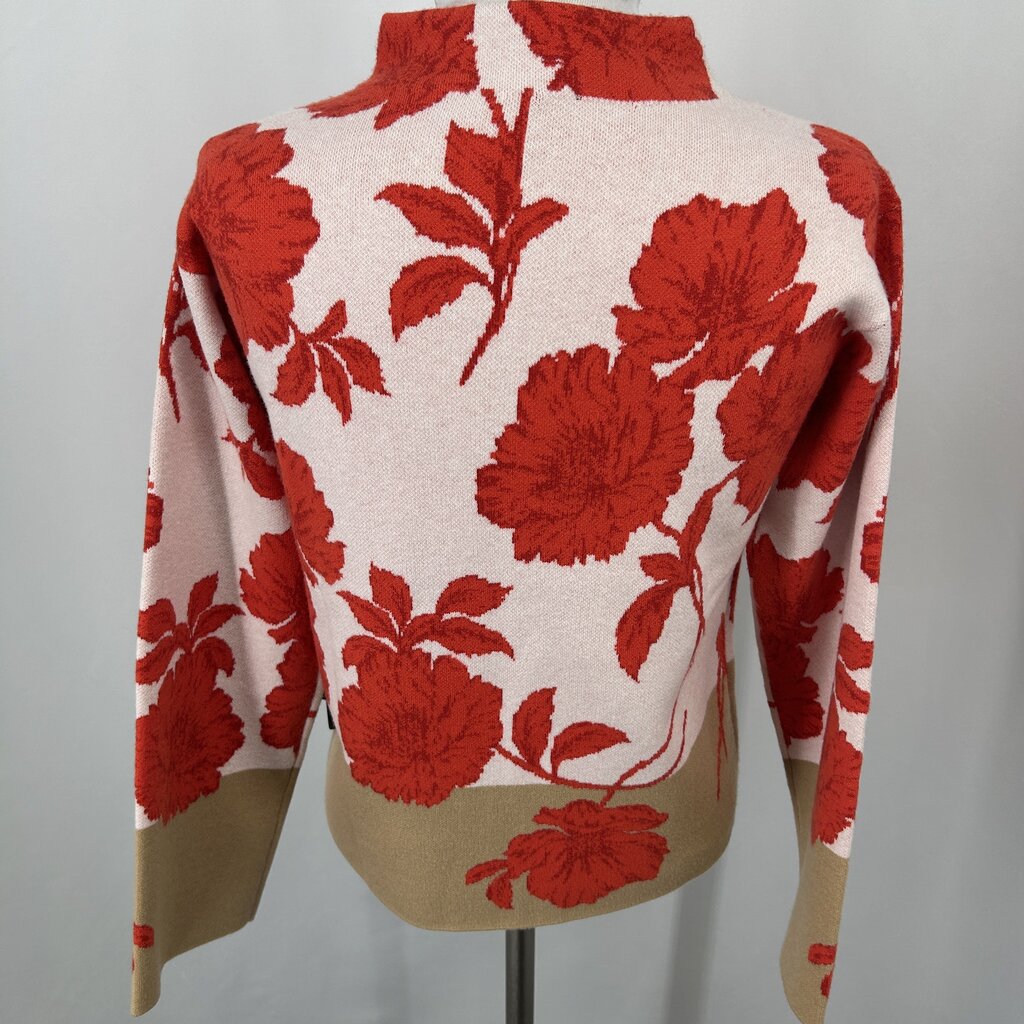 Ann Taylor L/s Floral Sweater