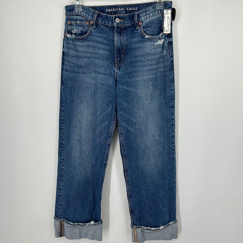 AE Wide Cuffed Jeans