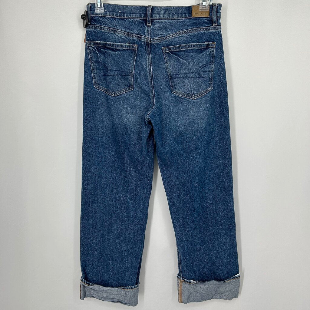 AE Wide Cuffed Jeans