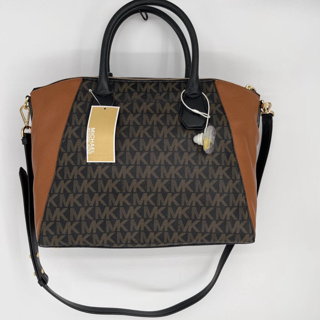 MK Logo Satchel