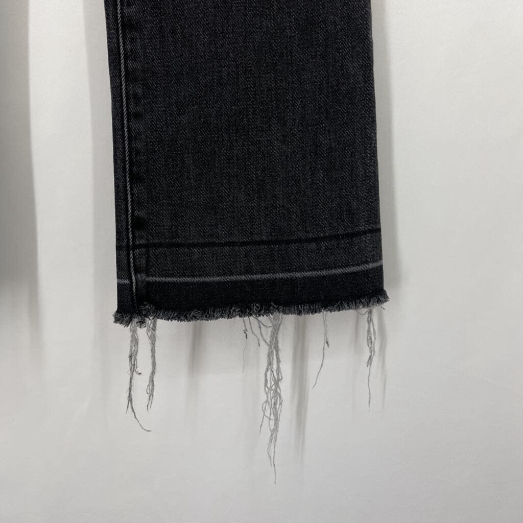 Rivet & Thread Kick Crop Jean