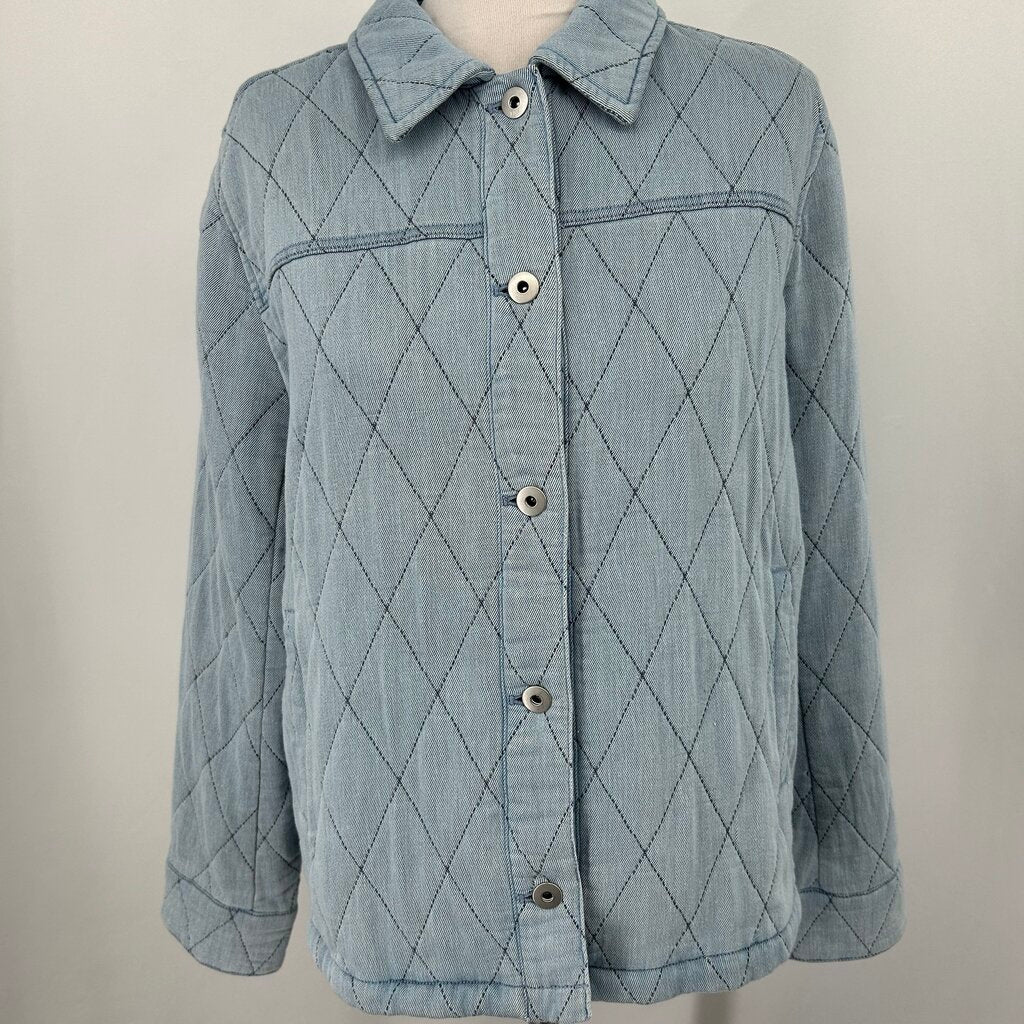 J Jill Quilted Shacket