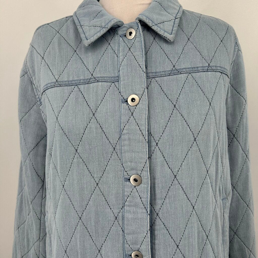 J Jill Quilted Shacket