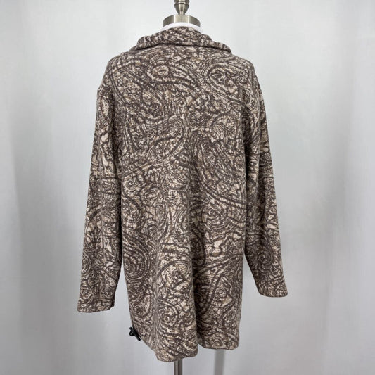Pure Jill L/s Swirl Pattern Cardigan