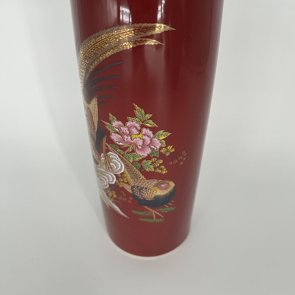 Toyo Vase w/ Bird & Flowers